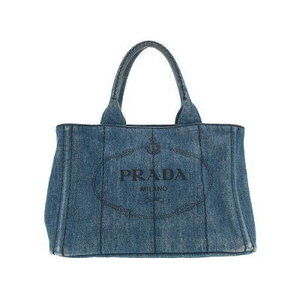 Prada Canapa Denim Handbag